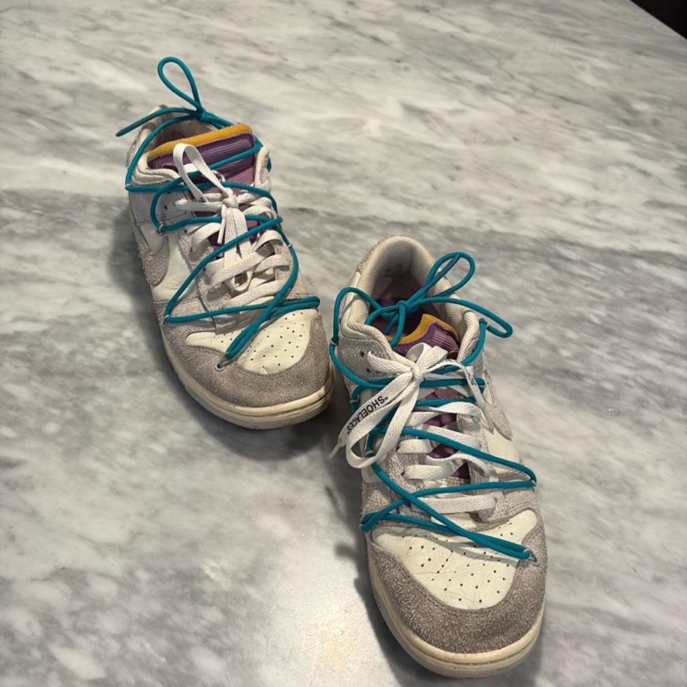 Off White-x Dunks low  size 11